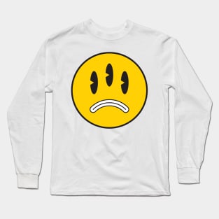 Sad alien face Long Sleeve T-Shirt